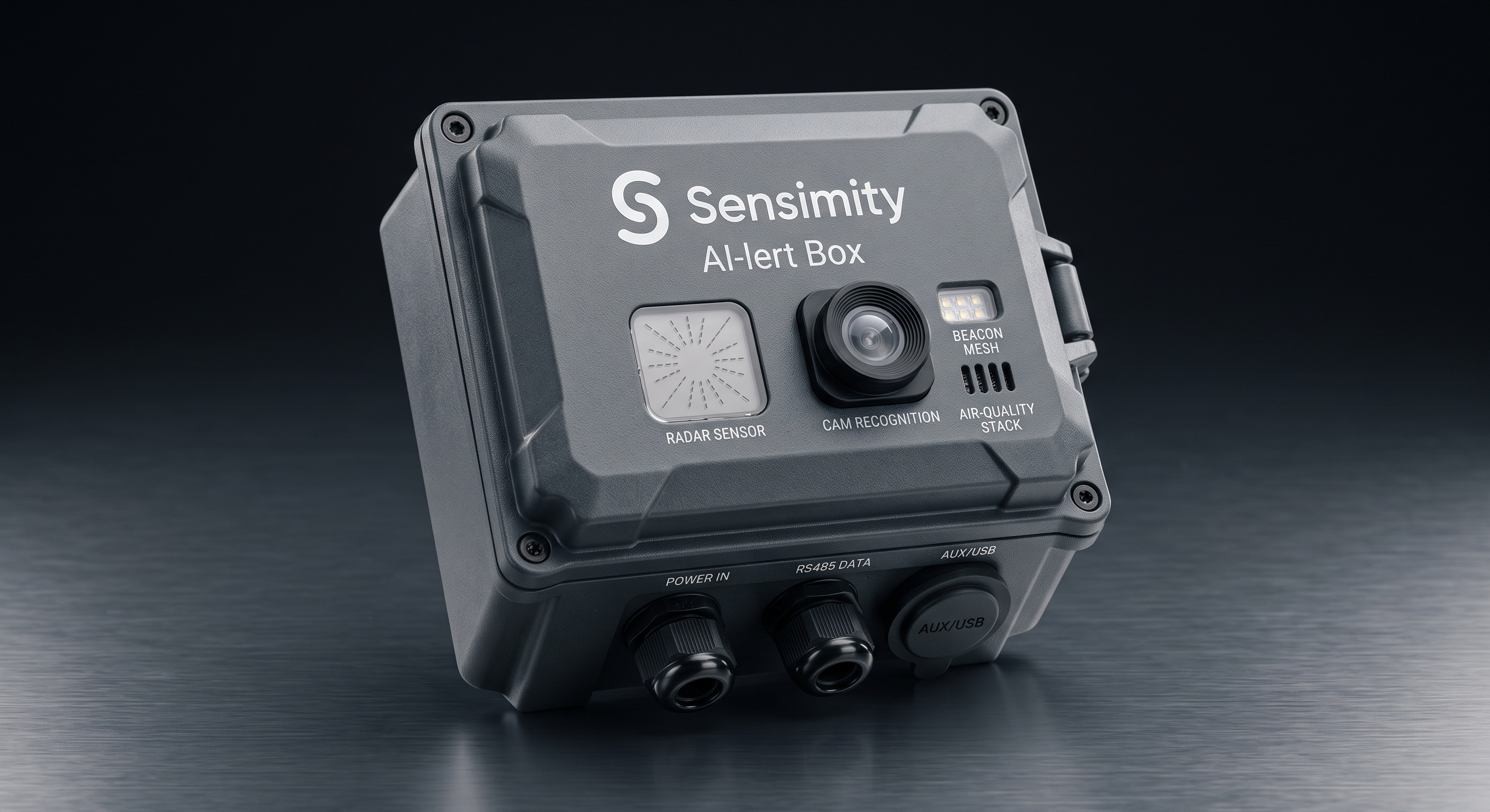 The AI-lert Box enclosure