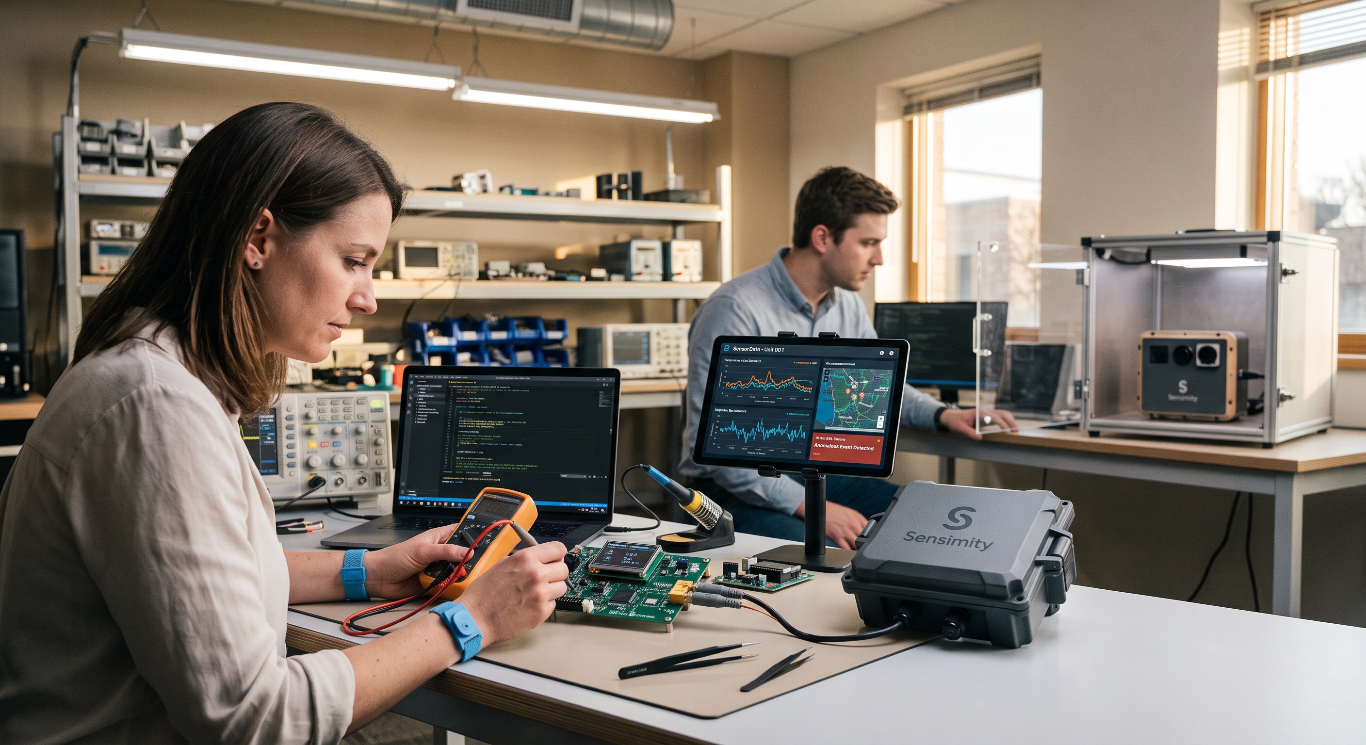 Sensimity hardware in the field
